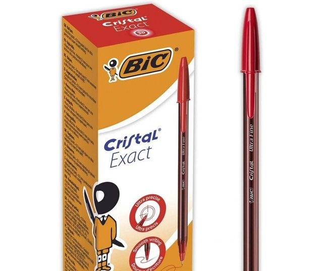 Bic Crystal Tip Ultra-fine Red Needle 3 Bic Crystal Blue Needle Ultra-fine  Tip Pens. The 0,7mm points. Fluid writing to write accurately for clean,  stylish results. - AliExpress